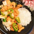 Best Spicy Orange Chicken Rice in Santa Cruz, CA