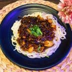 Best Zha Jiang Noodle with Mushroom in Santa Cruz, CA